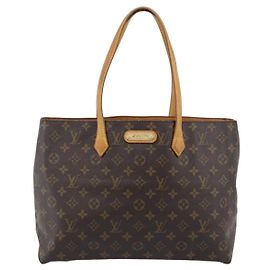 Louis Vuitton Wilshire Monogram Canvas MM Marrom
