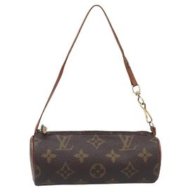 Louis Vuitton Papillon Pochette Monogram Canvas Mini Brown