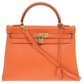 Hermès Hermes Kelly 32 Handbag Orange