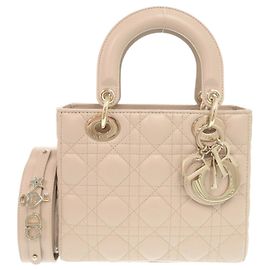 mala Christian Dior Lady My ABCDior Small Bege