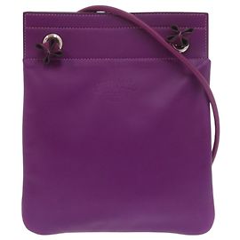 Hermès Bolsa de Ombro Hermes Aline Mini Outro Roxo