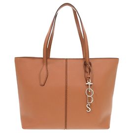 Tod's Joy Leather Brown Tote Bag 1102 Brown