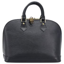 Louis Vuitton Vintage Alma Epi Leather PM Negro