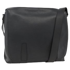 Louis Vuitton Harrington Messenger Epi Leather MM Noir