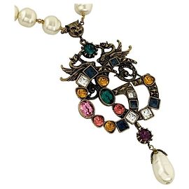 Collana con pendente Gucci da donna Testa di Gatto Double G Altro