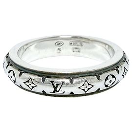 Louis Vuitton Men's Silver 925 Band Ring Other