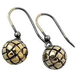 Orecchini a sfera Intrecciato donna Bottega Veneta D'oro