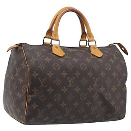 LOUIS VUITTON Monogram Speedy 30 Hand Bag M41526 LV Auth ep16542 Monogramme