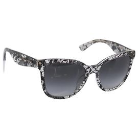 Occhiali da sole Dolce & Gabbana Plastic Black Gold Auth BA16381V Nero D'oro