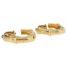 Hermès Orecchini HERMES metallo Gold Tone Auth bs37621 Altro