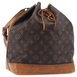LOUIS VUITTON Monogram Noe Shoulder Bag M42224 LV Auth 201883 Monogram