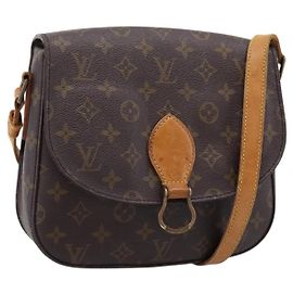 LOUIS VUITTON Monogram Saint Cloud GM Shoulder Bag M51242 LV Auth ep16400 Monogram