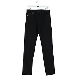 Autre Marque Jeans retos Saint Laurent pretos de algodão Preto