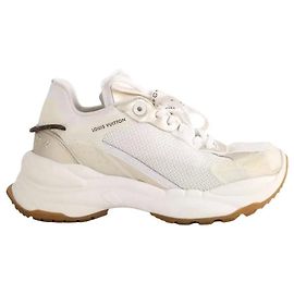 Louis Vuitton Baskets Run 55 blanches Blanc