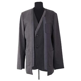 Autre Marque Blazer Facetasm de lã cinza Cinza