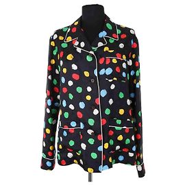 Camisa Louis Vuitton X Yayoi Kusama de seda multicolor Multicolor