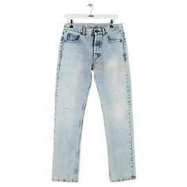 Autre Marque Jeans dritti blu Saint Laurent Blu