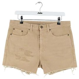 Autre Marque Saint Laurent Cotton Shorts Camel Camel