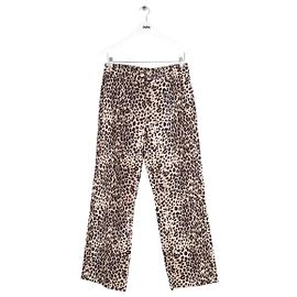 Marella Pantalon large beige Beige