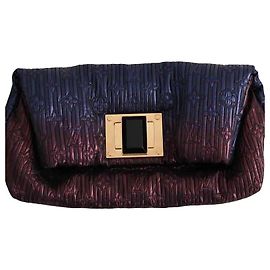 Altair silk pouch in quilted monogram jacquard blue Louis Vuitton Blue