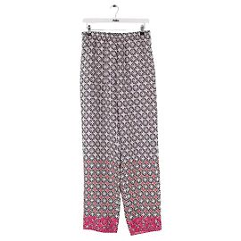 Louis Vuitton Calças retas brancas Branco