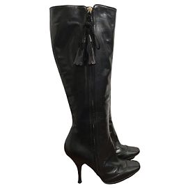 Stiefel Louis Vuitton T.37 Schwarz