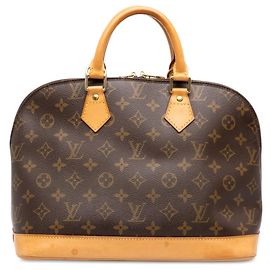 Louis Vuitton Monogram Alma PM Handtasche Braun Braun