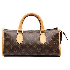 Louis Vuitton Monogram Popincourt Handtasche Braun Braun