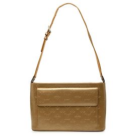 Sac à épaule Gold Louis Vuitton Monogram Mat Alston Doré