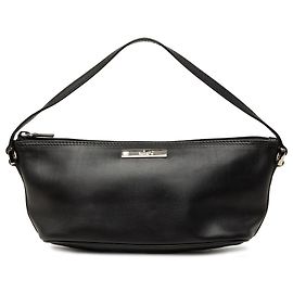 Borsa a tracolla Boat Gucci in pelle nera Nero