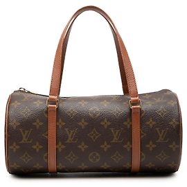 Sac à main Louis Vuitton Monogram Papillon 30 Marron Marron