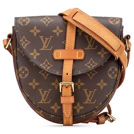 Borsa a tracolla Louis Vuitton Monogram Chantilly PM Marrone Marrone