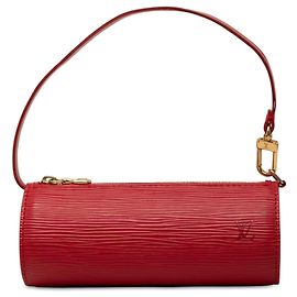 Bolso Louis Vuitton Epi Pochette Soufflot rojo Roja