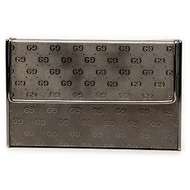 Bolsa de metal Silver Gucci Micro GG Prata