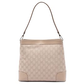 Borsa a tracolla Gucci GG Canvas beige Beige