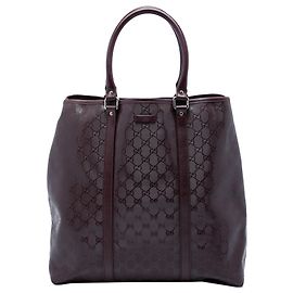 Tote Verticale Gucci GG Stampata Rossa Rosso