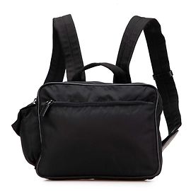 Prada Tessuto Rucksack schwarz Schwarz