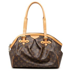 Borsa a tracolla Louis Vuitton Monogram Tivoli GM Marrone Marrone
