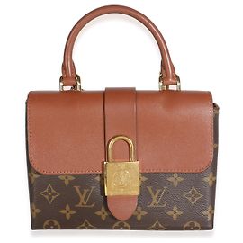 Louis Vuitton Caramel Monogram Canvas Locky BB Marrom