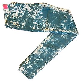 Autre Marque Pantaloni in denim Bianco Verde