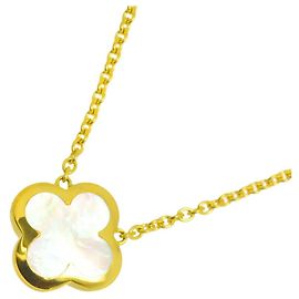 Van Cleef & Arpels Pure Alhambra Shell Necklace Other