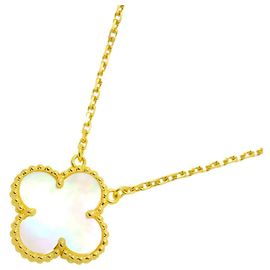 Collana Van Cleef & Arpels VCA Alhambra in madreperla e oro giallo 18K Altro