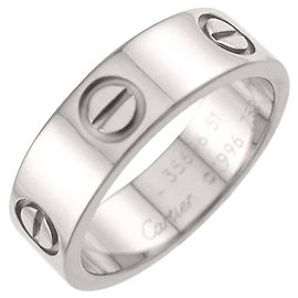 Cartier Love Ring in 18K White Gold Other