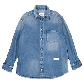 Maison Martin Margiela Maison Margiela MM6 AW21 One-Pocket Denim Jacket Blue