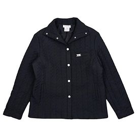 Sobrecamisa acolchoada Diorissimo Trotter Monogram Dior by Galliano AW02 Azul marinho