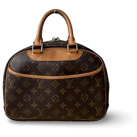 Louis Vuitton Trouville Bege Dourado