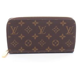 Portafoglio Zippy Louis Vuitton Marrone