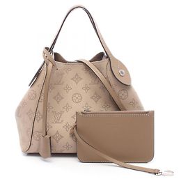 Sac à main 2-Way Louis Vuitton Mahina PM Beige Autre