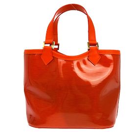 Louis Vuitton Plage Lagoon Bay Vinyl Epi Leather Mini Orange