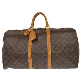 Louis Vuitton Keepall Monogram Canvas 55 Marrom